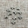 Pierres précieuses en vrac 20 pièces de perles papillon en vrac en argent sterling 925 pour collier bracelet