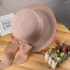 Wide Brim Hats Sweet Beach Hat Comfy Summer Outing Sun Thin Gift Straw Costume Accessories