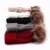 Bérets 2023 mère bébé tricot Pom Bobble chapeau enfants filles garçons hiver chaud bonnet casquettes