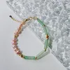 Strand Advanced Light Luxe Baroque Perle Bracelet Épissage Asymétrique Femme Jade China-chic Niche Design Ins