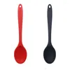 Spoons 6pcs Silicone Spoon Set Children's Rice Household Soup Mixing Kitchen Tools