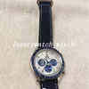 Relojes Hombre Movimiento de Cuarzo Edición Limitada Cronógrafo deportivo Batería Potencia limitada master montre Acero Inoxidable y Lana Stra320U