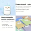 Smart Label Printer Mini Multi-function Photo Printer Portable Photo Printer Post-it Note QR Code Text List BT Thermal Printer Ink-free Printer