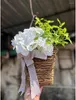 Декоративные цветы весенний венок венок для декор корзины приветственный знак крыльца фермерский дом искусственный свадебный дом