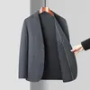 Herenpakken 2023 Four Seasons Mode Blazer Alles Trend Knappe Jacquard High-end Koreaanse versie Slanke