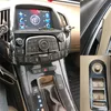 För Buick Lacrosse 2009-2012 Interiör Central Control Panel Door Handle 3D 5DCarbon Fiber Stickers Decals Car Styling Accessorie244x