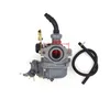 Motorcycle Carburetor Hand Choke PZ19 19mm For 50cc 70cc 90cc 100cc 110cc 125cc ATV Dirt Bike Go Karts TaoTao with Fuel Switch252n