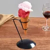 Decorative Flowers Simulation Ice Cream Scoop Fake Ball Model Lifelike Double Decor Pography Props Commercial Food Large Choco Strawberry