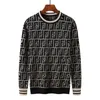 2023 Mens Women Sweaters Classic Полный письменный свитер роскошный высококачественный высококачественный отдых многоцветный