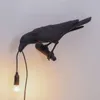 Wall Lamp Auspicious Bird Lamps Personality Creative Animal Modeling Bedside Lighting Resin Table Home Decor