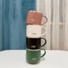 Bicchieri Custom 12oz 330ml Tyeso Mug Tazza da caffè con manico Bottiglia termica Bicchiere thermos creativo per uomini e donne Tazza da tè per ufficio 230729