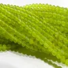 4mm Green Peridot Gemstone Round Loose Beads 15 330x