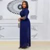 Etnisk klädstycke Set Women African Clothes Dashiki Diamond Fashion Tops Pants Byxor Suits Plus Size Party Dresses For Lady2089