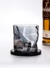 Bicchieri da vino Nordic Ins Forma irregolare Bicchieri Bicchiere da whisky Tazza da colazione Succo di latte Birra Intarsio dorato