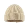 Baretten Baby Hoed Voor Jongens Meisjes Kids Winter Beanie Hoeden Effen Kleur Warm Gebreide Wol Skull Cap Baby Outdoor motorkap Gorras 1-5 Jaar