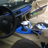 Для BMW 3 Series E90 4doors 2005-2012 Внутренняя центральная ручка управления дверной панель 3D 5D Углеродные наклейки наклейки наклейки.