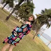 Maglieria da donna Bohemian Crochet lavorato a maglia da donna Beach Cover Up Plaid colorato Cappotto casual 2023 Summer Vacation Nappa Cardigan con gancio