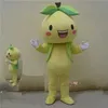 Halloween Poire Mascotte Costume Haute Qualité Dessin Animé Fruit En Peluche Anime thème personnage Taille Adulte Carnaval De Noël Fête D'anniversaire 285E