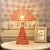 Table Lamps Nordic Design Modern Crystal Lamp LED Touch Remote Control E27base Moon Jellyfish Bedroom Bedside Room Decoration Lighting