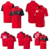 F1 Formula One racing polo suit summer team lapel T-shirt same style customization227h