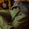 Men's Pants Red P-44 Monkey Military Style HBT Cargo Trousers Army Green