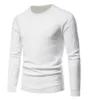 Maglioni da uomo Uomo Winer Casual Solido Lana spessa Maglione di cotone Pullover Alta elasticità Moda Slim Fit O-Collo Taglia S-4X