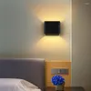 Wall Lamp Modern LED Indoor Rechargeable With Motion Sensor Nordic Bedside Lighting Decoration Living Room Light