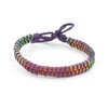 10 couleurs bohème marque Bracelet tissage coton amitié Bracelet tissé corde chaîne amitié Bracelets pour Friends305S