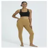 LL Leggings da Yoga a Vita Alta 25 - Leggings da Allenamento per Donna Pantaloni da Yoga Morbidi e Burrosi182Y