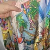 Casablanca-overhemdstijl Boutique-overhemd Losse vlinderoverhemden met lange mouwen