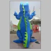 2019 Costume de mascotte de dinosaure T-rex vert fabriqué par un professionnel pour adulte à porter pour 304P