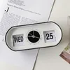 Table Clocks Alarm For Bedrooms Small Creative Silent Retro Clock Battery Operate Desk Home And Office