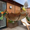 Dekoracje ogrodowe Umbreashaped Bird Trough Wild Feeders for Outdoor Metal Bath Feeder to In the Decor 230729