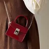 Вечерние сумки HASP TOP-HANDLE для женщин патентная кожа роскошные сумочки женские цепные плеч
