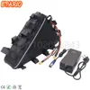 Batterie Ebike 36V 20AH 48V 30AH 40AH Triangle Vélo Électrique Li-ion Batterie 18650 Cell Pack 52V Batterie 2000W Moteur 50A BMS.