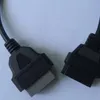 Narzędzia diagnostyczne Eglelerich 14pin do 16Pin OBD1 OBD2 kabel dla interfejsu OBD II ELM327 Skaner adapter COR245T