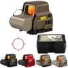 558 Red Film Glass Holographic Red and Green Dot Scope Hunting Rifle T-dot Reflex Sight with Integrated 5/8