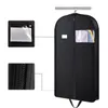 Storage Bags Garment Covers Travel Carrier Moving Bag For Hang Clothes Suit Gowns Tuxedos Coats Suits