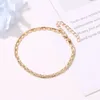 Anklets Summer Accessoriesfashion Double Layer Simple Anklet 여성 패션 해변 대나무 베이지 색 체인 발목 보석 무료 Shippin