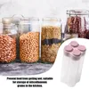 Storage Bottles Cereal Container Sealed Dry Beans Box With Partition BPA Free Pantry Organization Canisters For Rice