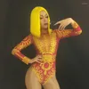 Bühnenkleidung Sexy Mode Beyoncé Diamanten Funkelnde Kristalle Body Feiern Nachtclub Sänger Tänzer Leistung Kostüm204o