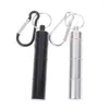 Storage Bottles Aluminum Alloy Bottle Mini Waterproof Seal Container Keychain Bottles-