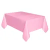 Nappe jetable anniversaire nappe princesse enfants bonne fête en plastique essuyer vaisselle fournitures Textile à la maison