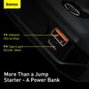 Banche di alimentazione per telefoni cellulari Baseus Avviatore di emergenza per auto Power Bank 10000mAh Avviatore di batteria per auto portatile 12V Dispositivo di avviamento automatico 1000A Avviatore di emergenza per auto L230824