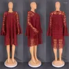 Ethnische Kleidung Dubai Afrikanische Spitze Kleider Für Frauen Plus Größe Zwei Stück Set Weiß Abayas Robe Africains Femme 2023 Party kleid