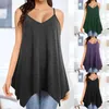 Vrouwen Tanks Vrouwen Zomer Mode Top Shirt Casual Inner Jarretel Effen Kleur Schouderriem Sexy Shirts Vest Tank