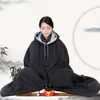Abbigliamento etnico Meditazione Abiti Mala Femamle Donne Monaco buddista Vesti Mantello Cuscino TA542Ethnic317U