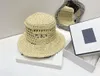 Kobieta słomka słomiana czapki dla kobiet projektanci kubełka czapki czapki czapki moda delikatna formalna kapelusz wysokiej jakości sunhats wszechstronne czapki-2023