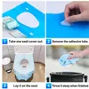 Toilet Seat Covers 10PCS/pack Disposable For Wrapped Travel Toddlers Potty Training In Public Restrooms Liners