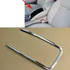 1x For Buick LaCrosse 2009-2013 Car Auto Interior Front Center Armrest Box ABS Silver Decorative Frame259o